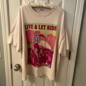 Daydreamer LA Live and Let Ride OS Tee
